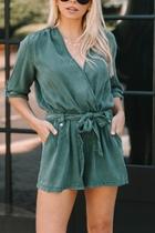  Silas Chambray Romper