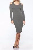  Shoulder Cut Dress
