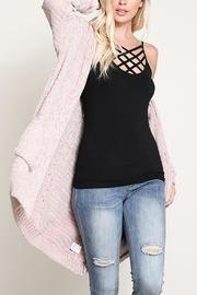  Chenille Open Cardigan