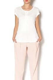  Pointelle Ss Tee
