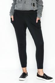 Black Jersey Pants