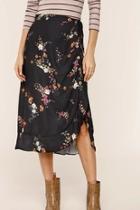  Rouched Floral Skirt