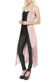  Faux Fringe Vest