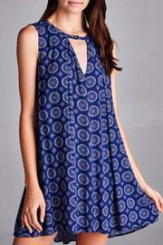  Printed Swing Dress