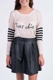  Black Leather Skirt