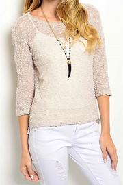  Gritty Beige Top
