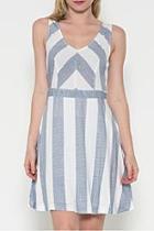  Blue Stripe Dress