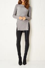  Grey Side-split Jumper