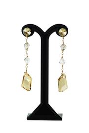  Yellow Swarovski Earrings