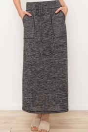  Long Knit Skirt