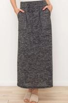  Long Knit Skirt