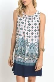  Paisley Sleeveless Dress