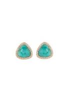  Turquoise Pave Studs