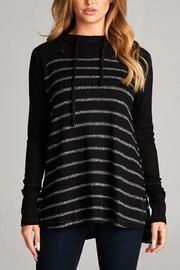 Knit Hooded Top