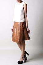  Faux Croc Skirt