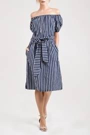  Nautical Midi Dress