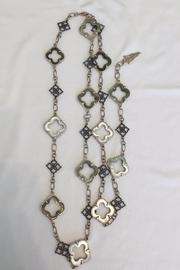  Quatrefoil Long Necklace