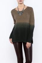  Olive Ombre Sweater