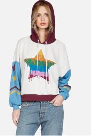  Sandy Dripping Star Pullover