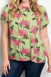 Wildflower Green Blouse
