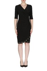  Ruched Grommet Dress