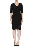  Ruched Grommet Dress