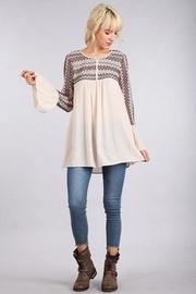  Flounce Peasant Blouse