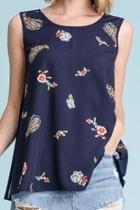  Blue Printed Tank
