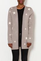  Star Cardigan Sweater
