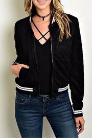  Black Lace Bomber
