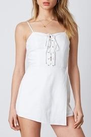  Front Lace Up Romper