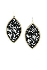 Floral Leather Earrings