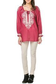  Embroidered Silk Tunic