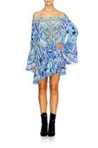  A Line Frill Dress
