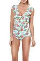  Floral One Piece