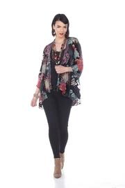  Floral Silk Cardigan