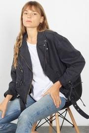 Black Destructed Jacket