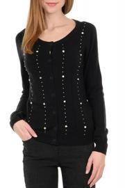  Embellished Button Cardigan