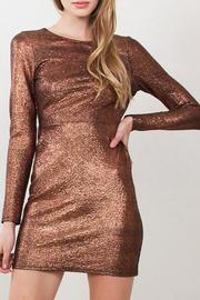  Metallic Bodycon Dress