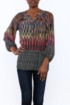  Multi-stripe Top