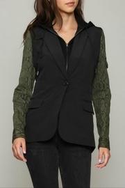 Hood Insert Shirt Jacket;