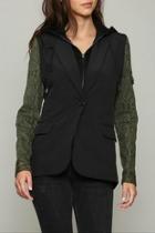  Hood Insert Shirt Jacket;