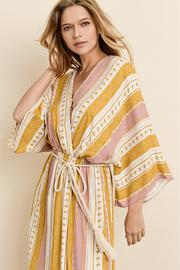 Stripped Paisley Dress