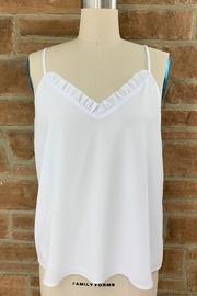  Ruffle Neck Tank