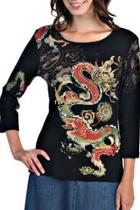  Black Dragon Top