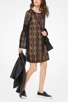  Lace Bell-sleeved Dress