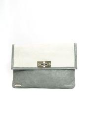  Grey & White Clutch