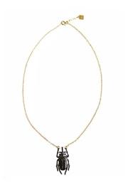  Black Beetle Necklace