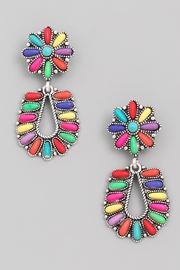  Rainbow Floral Earrings