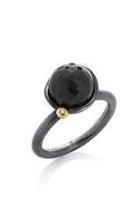  Stacking-ring With Onyx